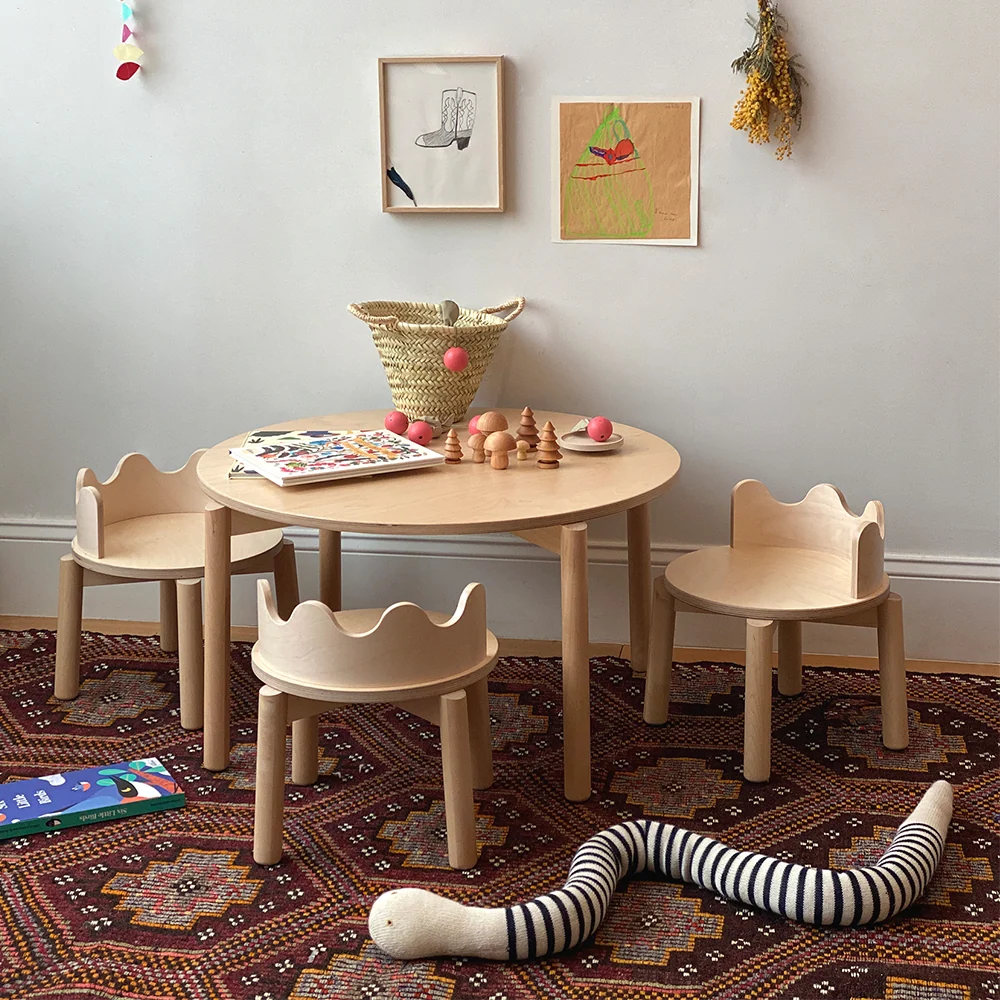 Oeuf NYC Kindertisch 'Moss' Birke