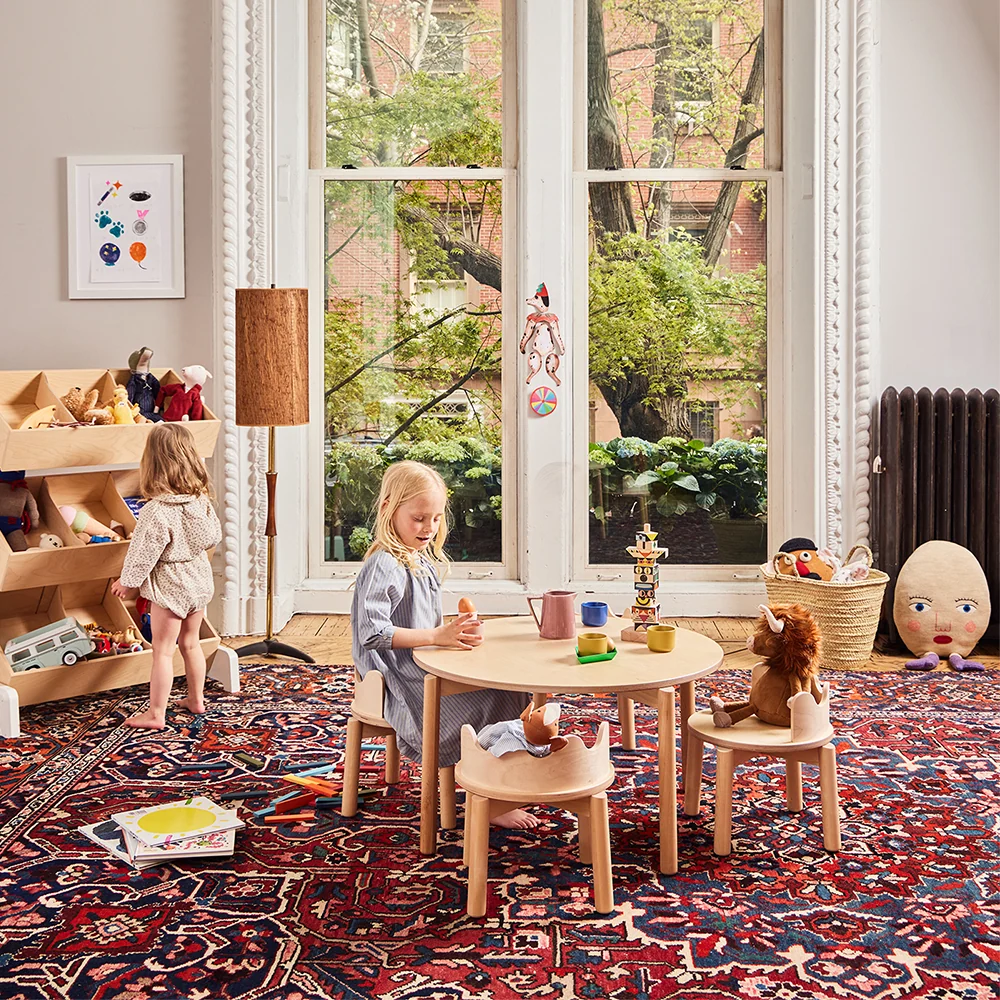 Oeuf NYC Kindertisch 'Moss' Birke