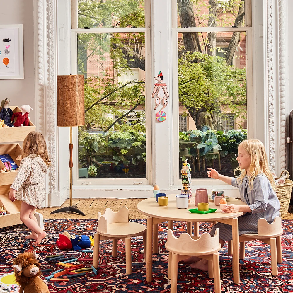 Oeuf NYC Kindertisch 'Moss' Birke