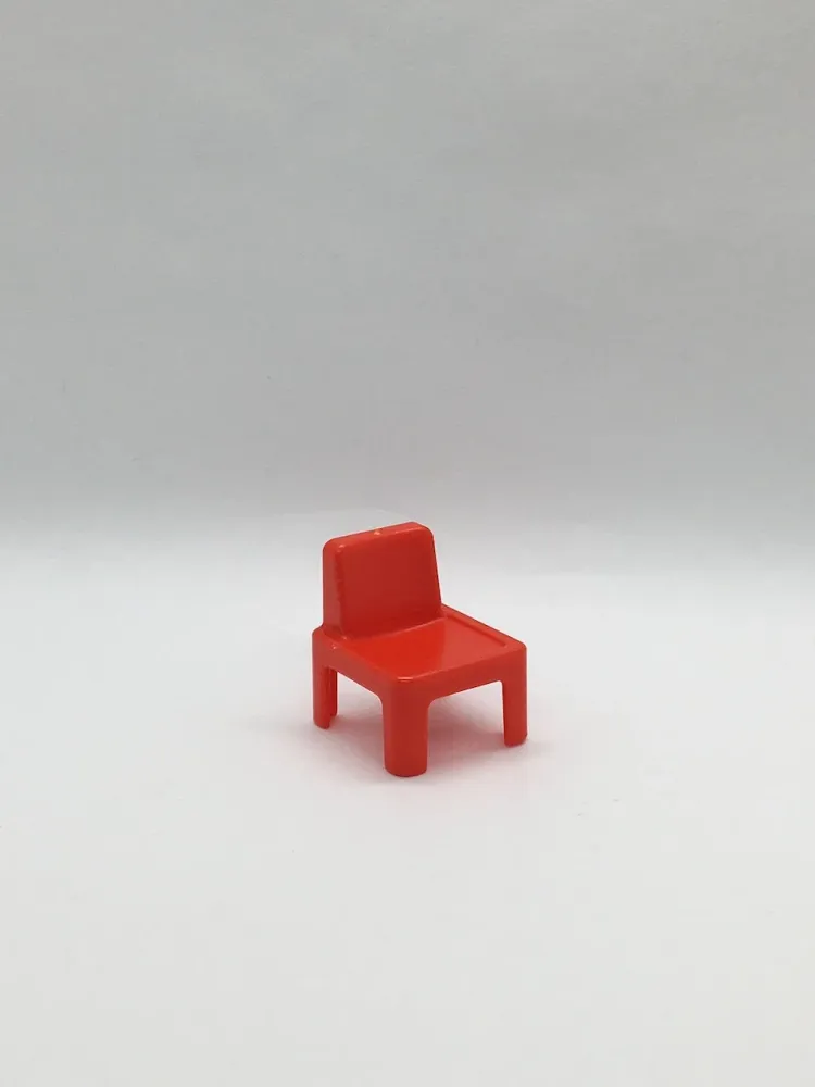 Playmobil Kinderstuhl - rot - C2633