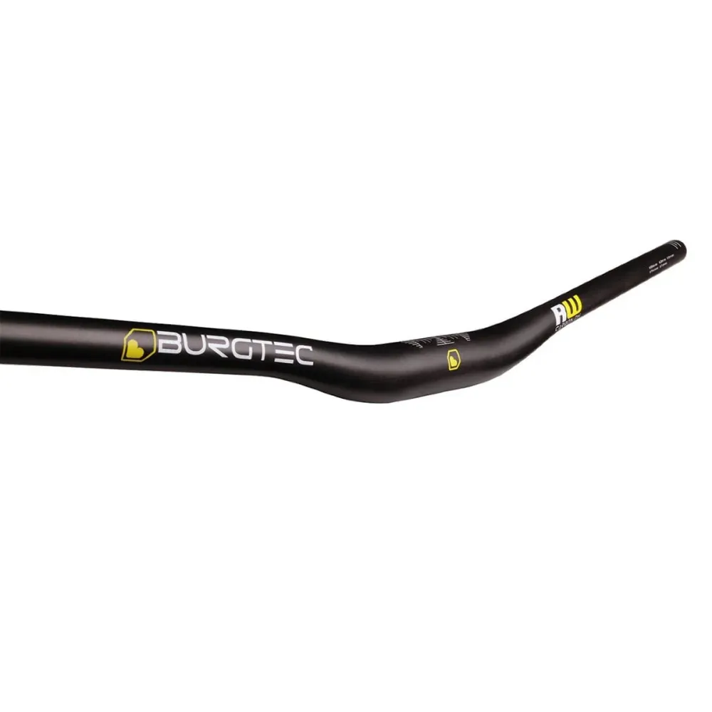 Kleiderbügel BURGTEC RIDE WIDE DH Rise 30mm 800mm Schwarz Carbon