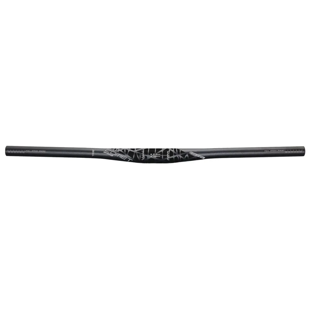 Kleiderbügel FSA COMET Aluminium Flach 31.8/740mm Schwarz