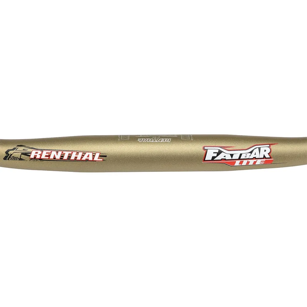 Kleiderbügel RENTHAL FATBAR LITE Rise Plat 780mm Gold