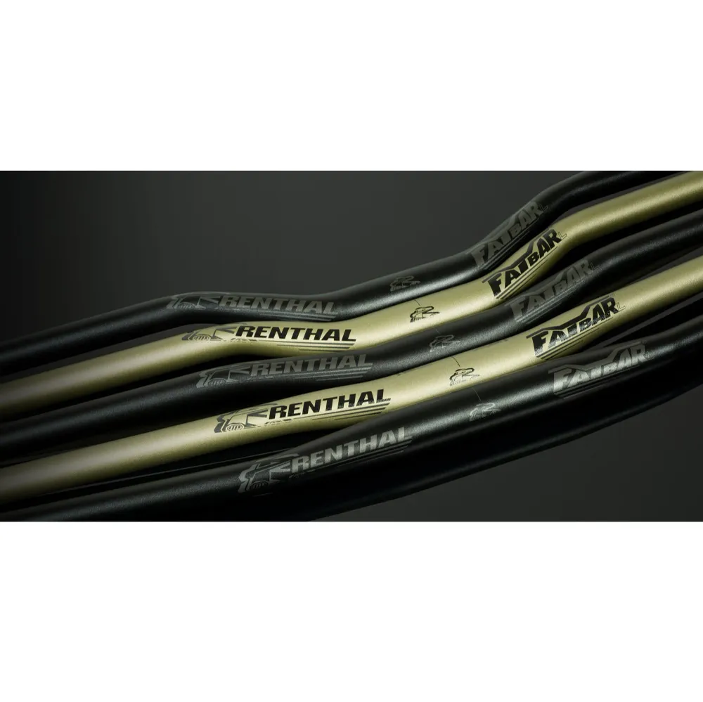 Kleiderbügel RENTHAL V3 FATBAR LITE Rise Plat 780mm Gold