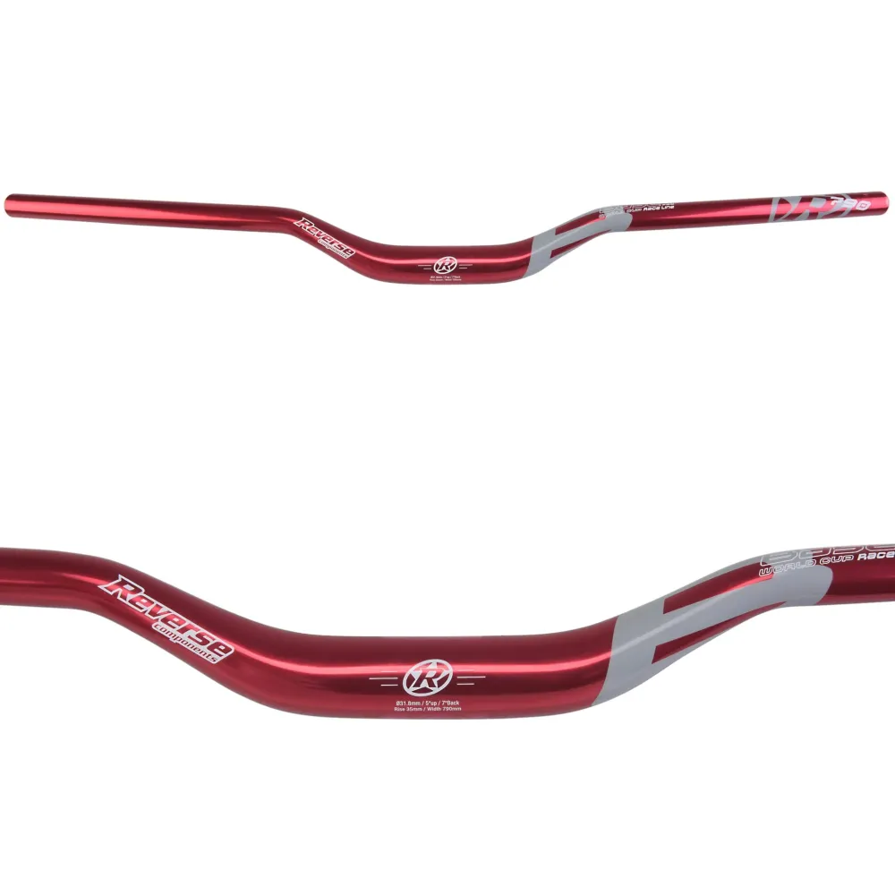 Kleiderbügel REVERSE COMPONENTS BASE Rise 35mm 790mm Rot