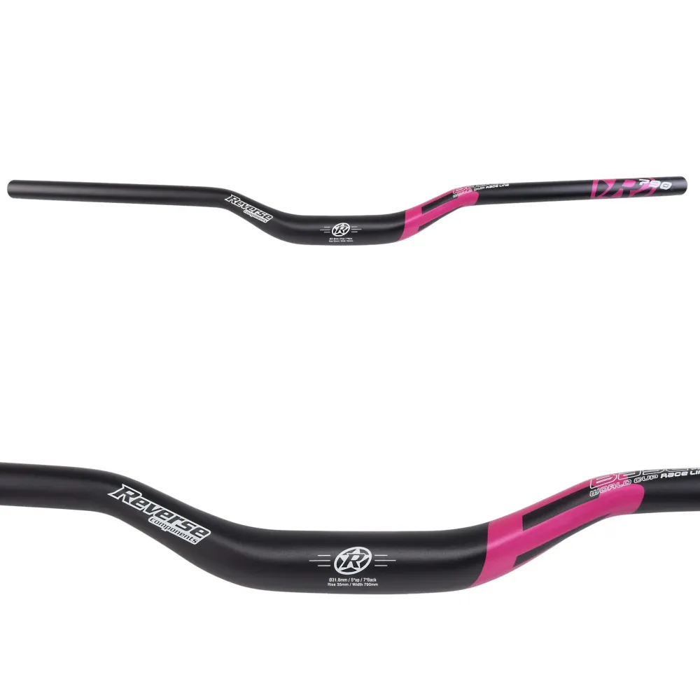 Kleiderbügel REVERSE COMPONENTS BASE Rise 35mm 790mm Schwarz/Magenta