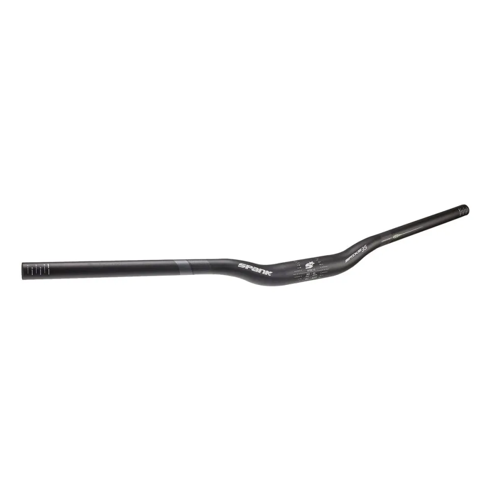 Kleiderbügel SPANK SPIKE 35 VIBROCORE Rise 25mm 820mm Schwarz