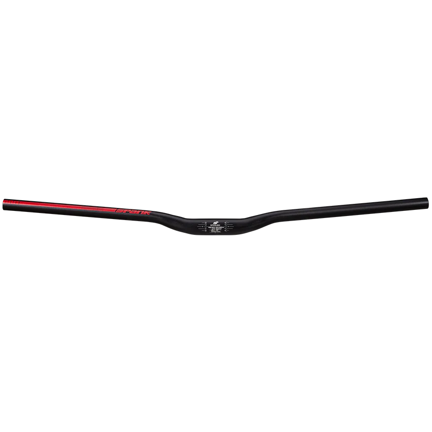 Kleiderbügel SPANK SPOON 800 Rise 20mm 800mm Schwarz/Rot