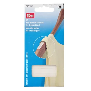 Prym 610742 Anti-Rutsch Streifen für Kleiderbügel - 20 Stück