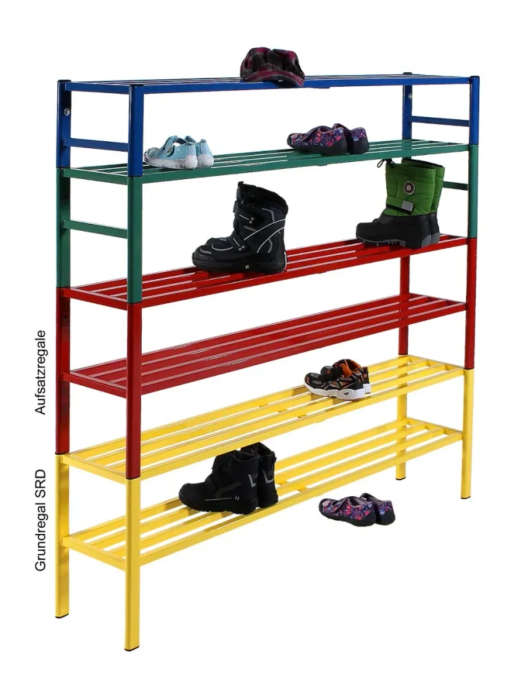 Schuhregal für hohe Schuhe
