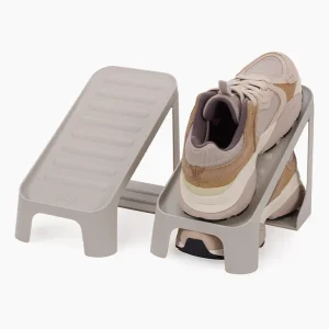 Shoe-™ Compact 2-teiliges Schuhregal Ecru