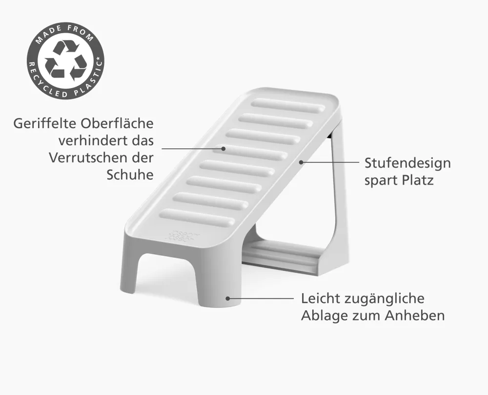 Shoe-™ Compact 2-teiliges Schuhregal Ecru