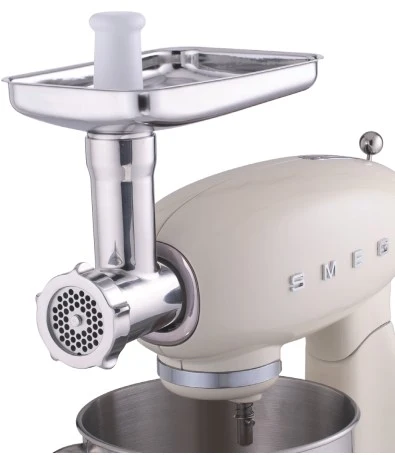 Fleischwolf / Gemüsewolf Edelstahl Universalwolf-Vorsatz für SMEG & Kenwood