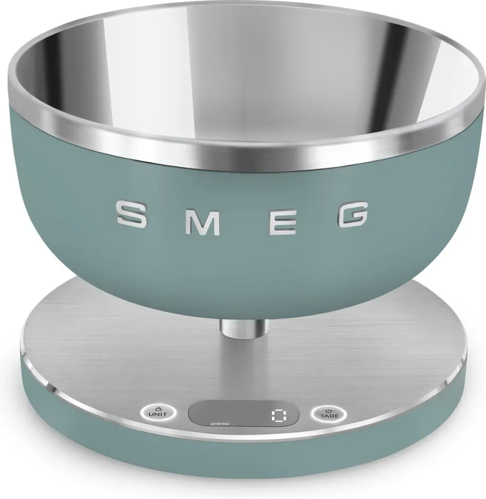 Smeg Digitale Küchenwaage „Smaragdgrün“