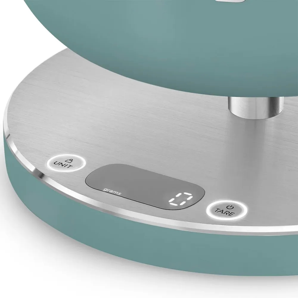 Smeg Digitale Küchenwaage „Smaragdgrün“