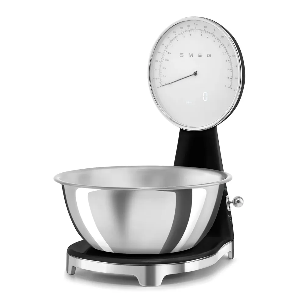 SMEG Küchenwaage 'Schwarz' KSF01BLWW