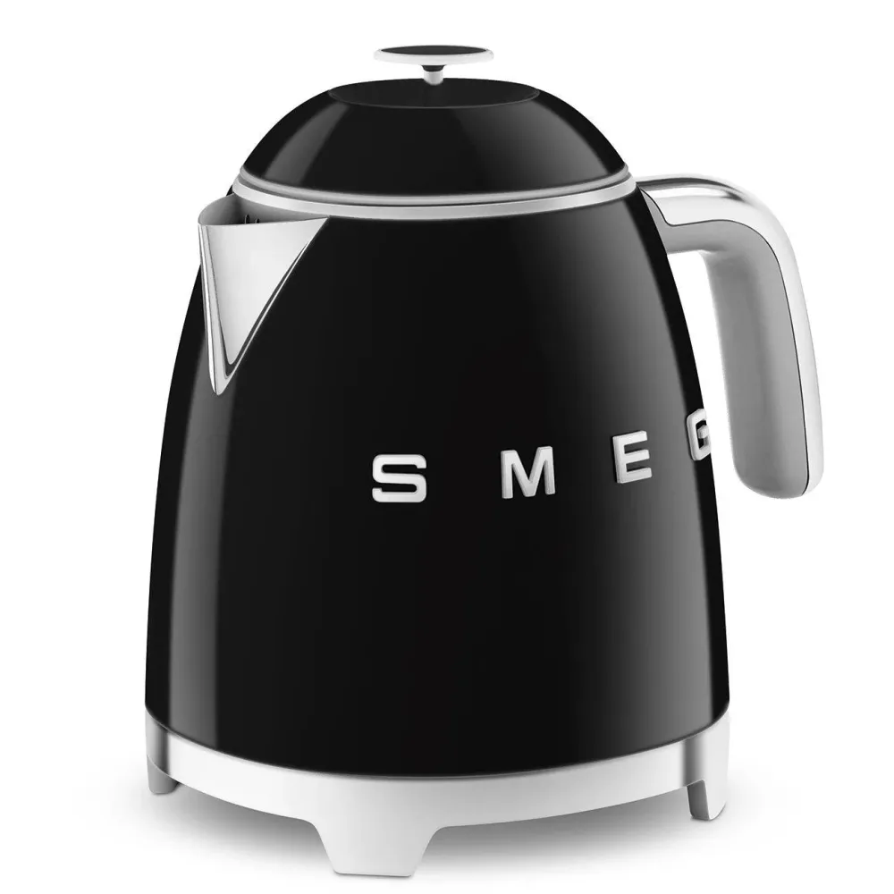 Smeg Wasserkocher 0,8L 'Schwarz' KLF05BLEU
