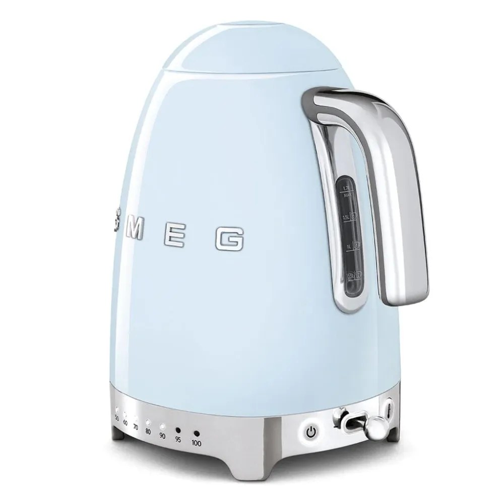 Smeg - Wasserkocher | Pastellblau | 1950er Jahre | Variable Kessel