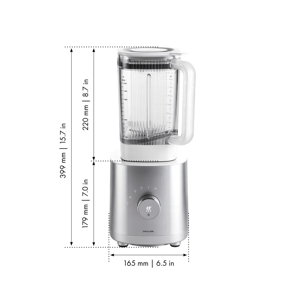 Zwilling Standmixer Silber 1,4L 'Enfinigy'