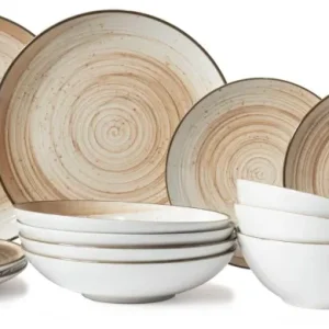 Cosy & Trendy Geschirrset Sintra Terracotta 16-teilig / 4 Personen