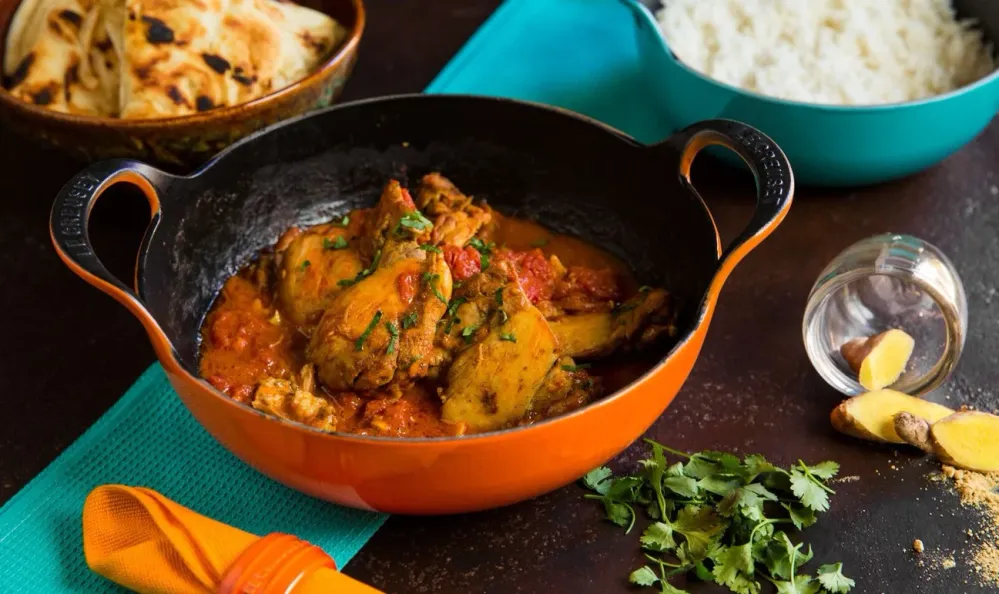 Le Creuset Balti-Schale / Wok Signature Ø24cm / 2,7L 'Orangerot'