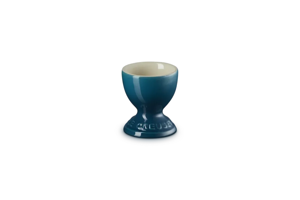 Le Creuset Eierbecher „Tiefes Türkis“