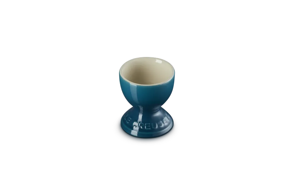 Le Creuset Eierbecher „Tiefes Türkis“