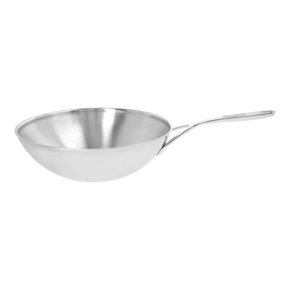 Demeyere Wokpfanne „Specialties 5“ mit flachem Boden Ø30 / 3L
