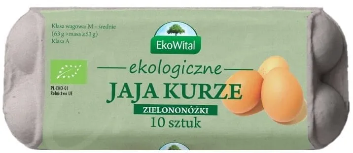 Grünbeinige Eier BIO ( 10 Stück)