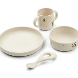 Liewood Kindergeschirr-Set Vivi Pfirsich/Muschel