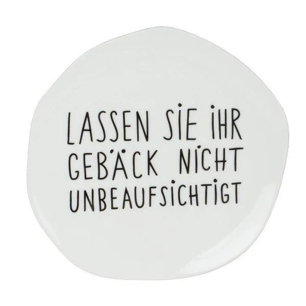 Mix & Match Tellerchen LASSEN SIE IHR GEBÄCK ......
