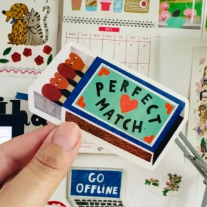PERFECT MATCH - AUFKLEBER