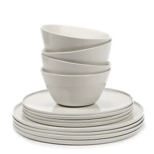 Serax CENA Set creme 12tlg. Geschirrset von Vincent van Duysen