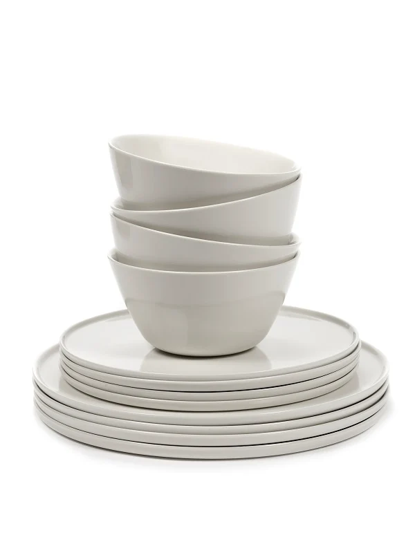 Serax CENA Set creme 12tlg. Geschirrset von Vincent van Duysen