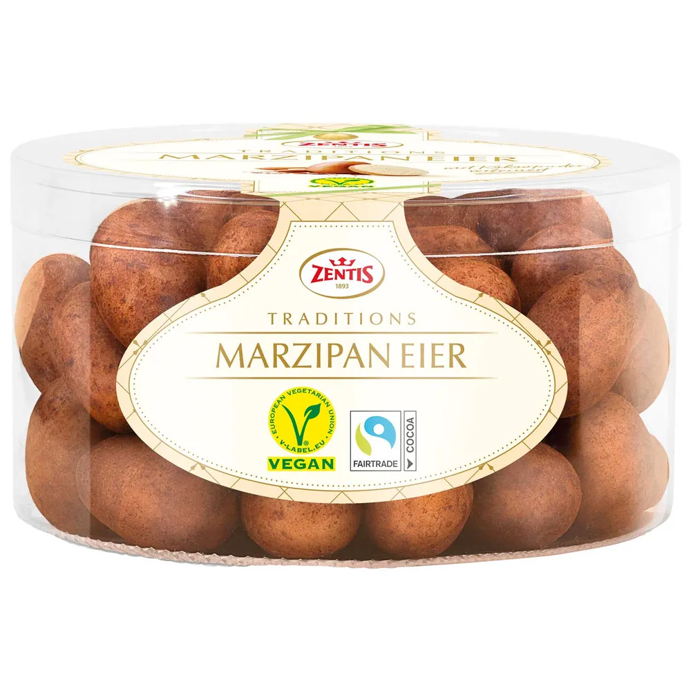 Zentis Marzipan-Eier gepudert 500g