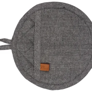 Cosy & Trendy Topflappen Stoff Schwarz Chambray