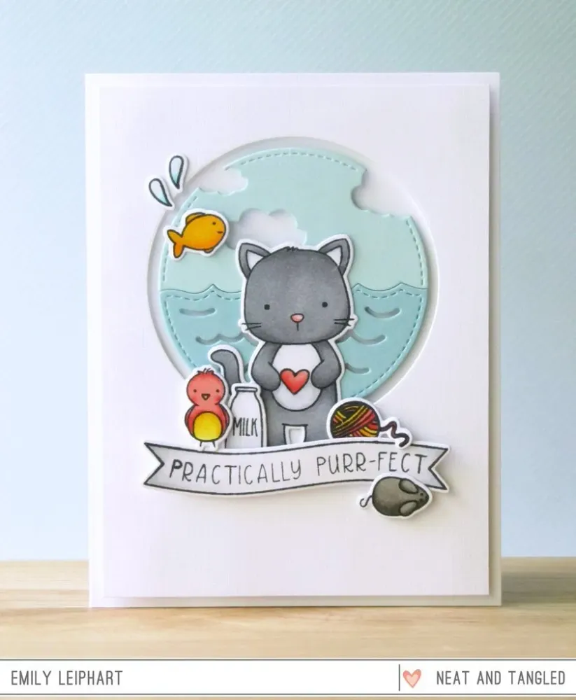 Neat & Tangled Kittys Favorite Things Stanzen