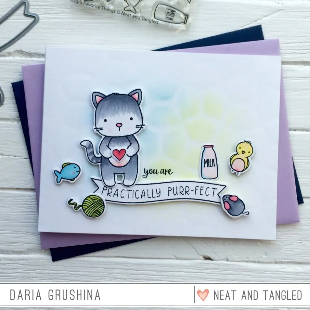 Neat & Tangled Kittys Favorite Things Stanzen