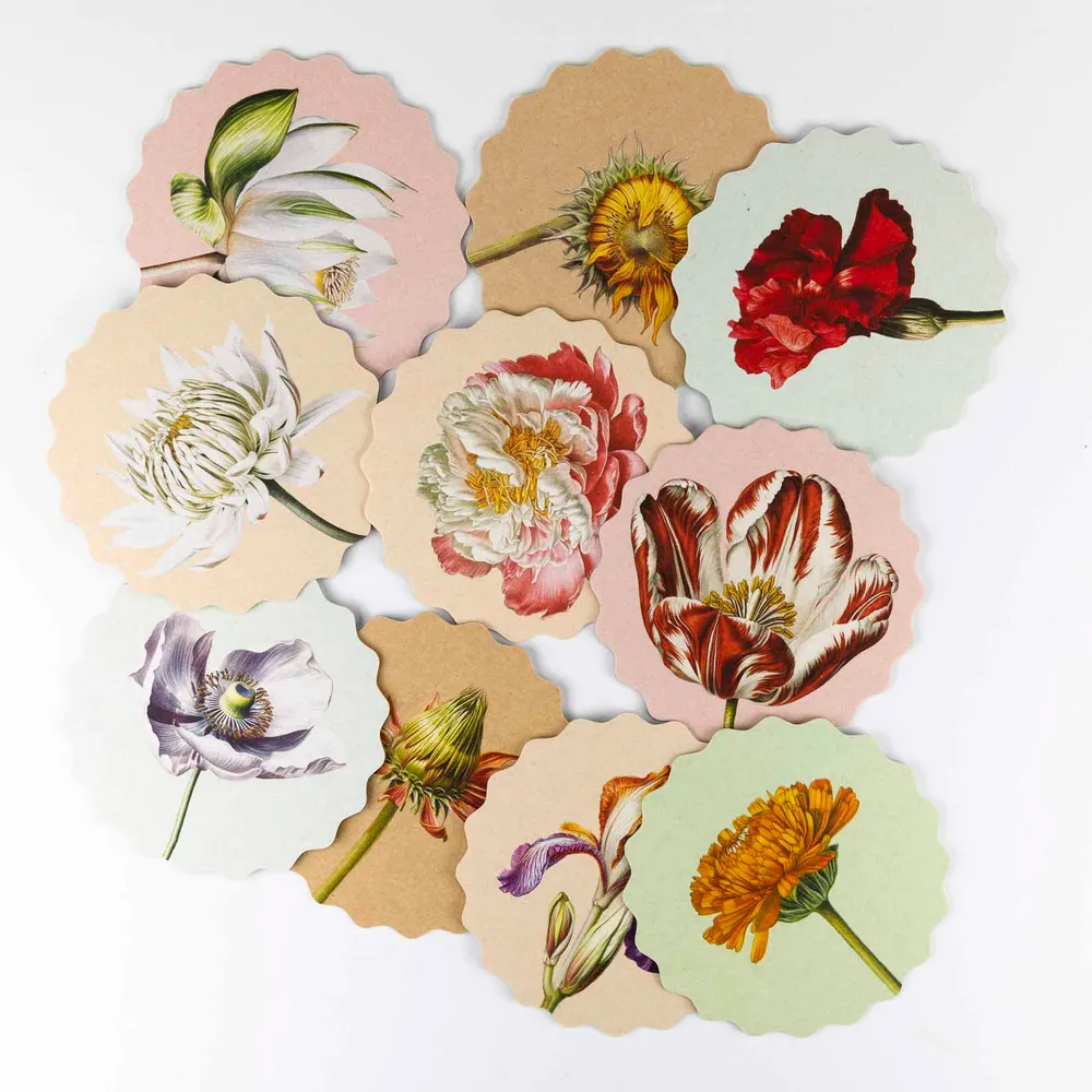 30x40 Untersetzer Blumen