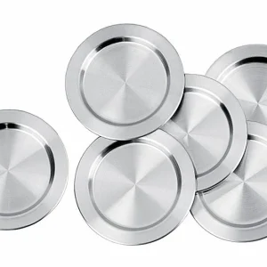 APS Untersetzer Edelstahl Ø12cm 6teilig