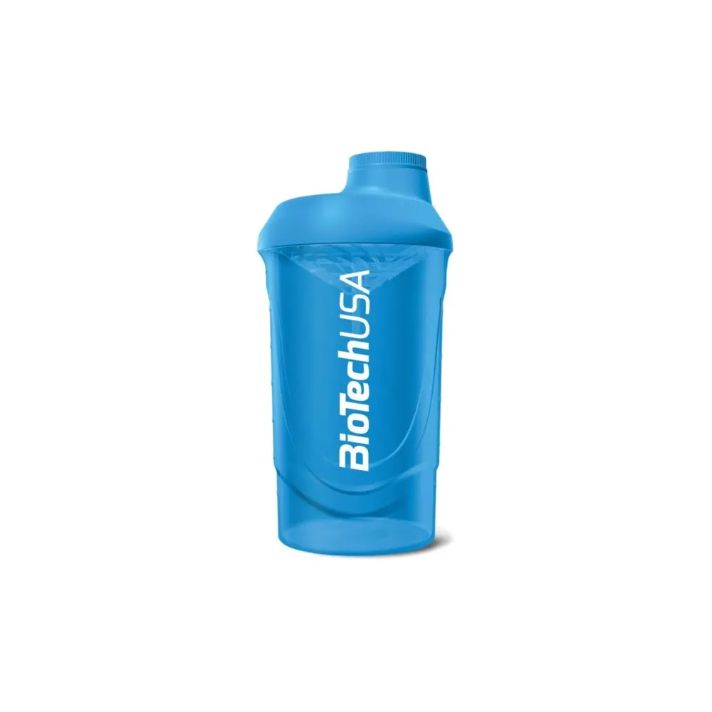 BioTech USA Shaker Wave blau 600ml