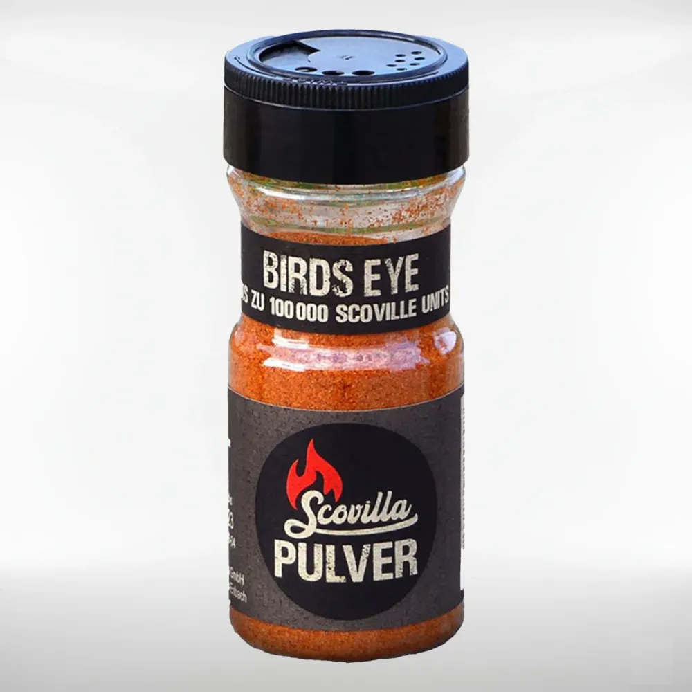 Bird's Eye / Piri Piri Chilipulver | fruchtig, zitrusnoten - im Shaker | 50 Gramm