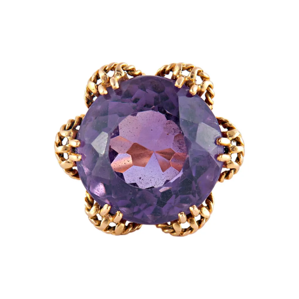 BLUME Amethyst COCKTAIL-Ring