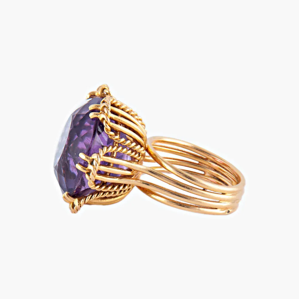 BLUME Amethyst COCKTAIL-Ring
