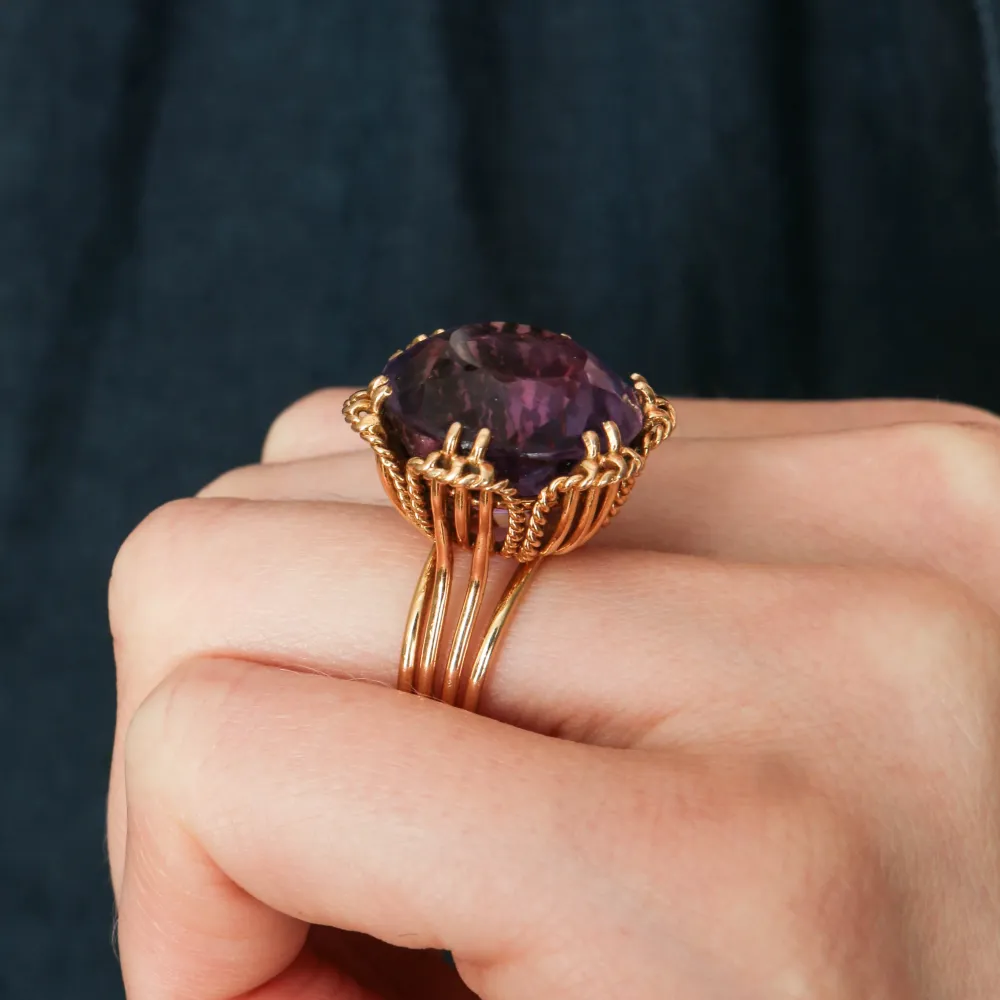 BLUME Amethyst COCKTAIL-Ring