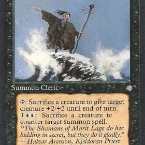 BRINE SHAMAN, Magic - Gathering-, Ausgabe / Set / Serie Eiszeit (Ice Age) 1995