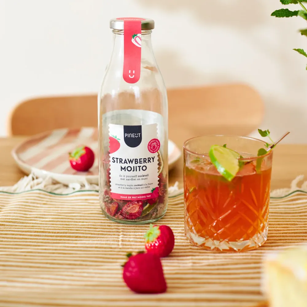 Cocktail | Flasche | Erdbeer-Mojito | BIO