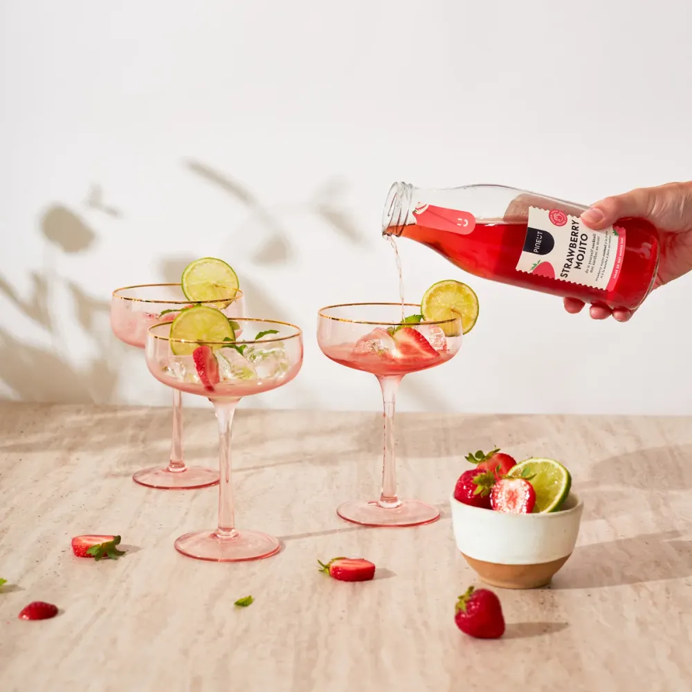 Cocktail | Flasche | Erdbeer-Mojito | BIO