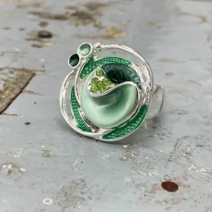 Cocktail - Stretch - Ring Grün / Mint