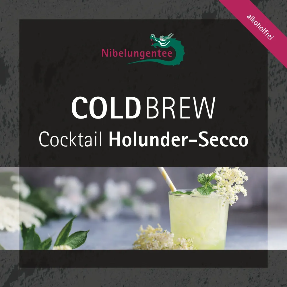 Cold Brew Cocktail Holunder Secco